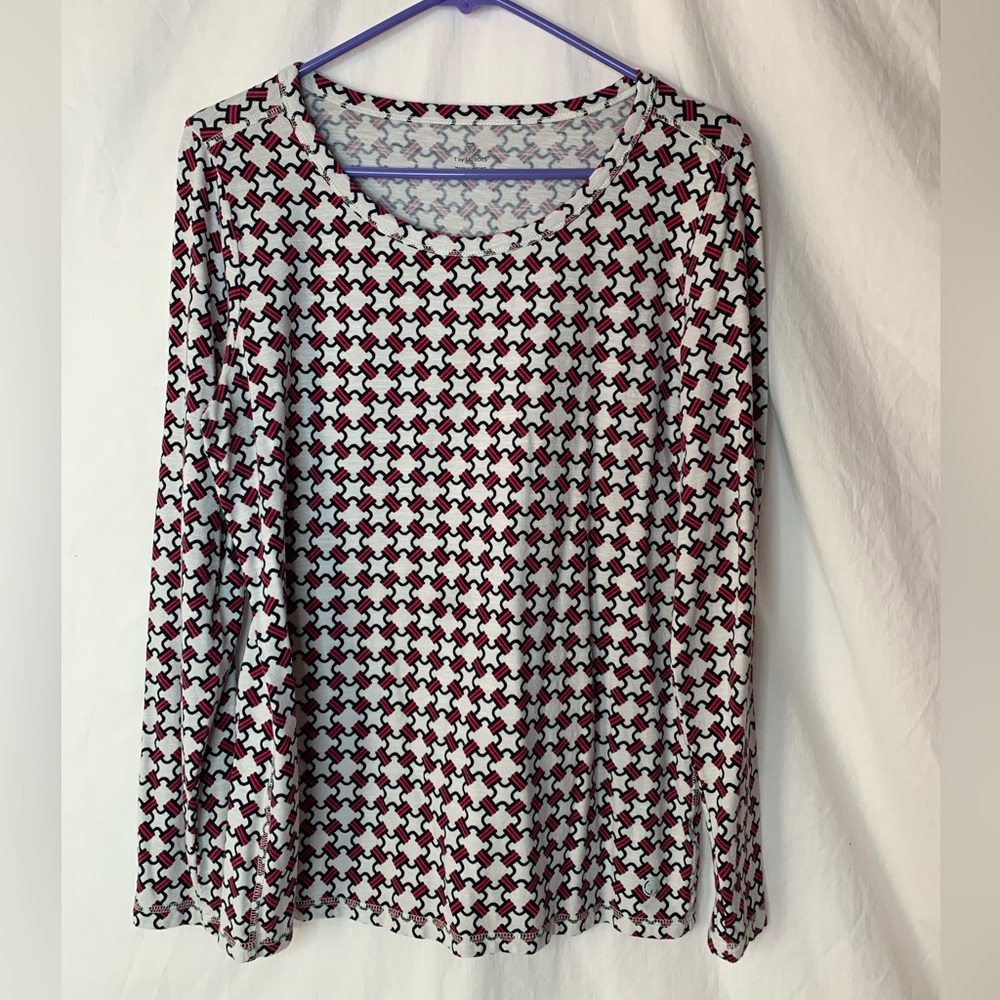 T for Talbots long sleeve tee sizeL
